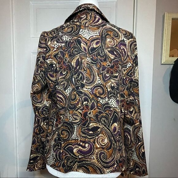 Requirements Two Button Paisley Jacket - Picture 6 of 12